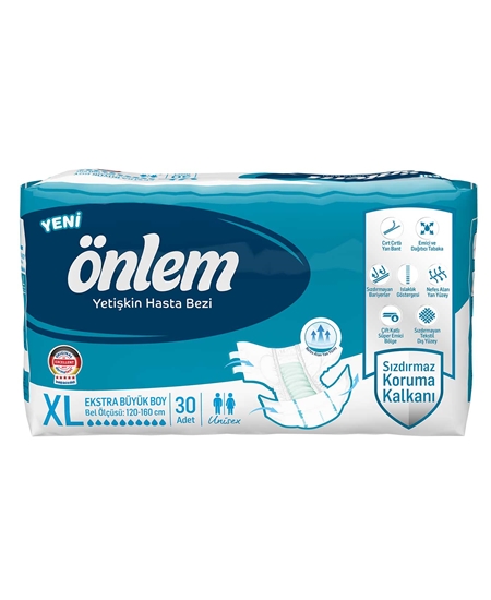 Picture of Önlem Hasta Bezi 120-160cm Ekstra Büyük Boy 30'lu Paket