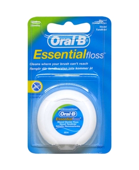 Oral B Essential Floss 50 M- Mint oral b, oralb, oral-b, diş ipi, diş temizliği, ağız bakımı, oral b diş ipi, diş ipi nasıl kullanılır, nane aromalı diş ipi, diş ipi satın al, diş ipi fiyatları