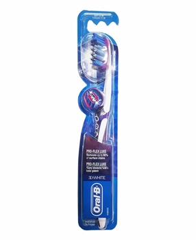Oral B Toothbrush Pro-Flex 3D White Luxe - Soft Oral-B, Oral B, 3dwhite, 3d white, 3 boyutlu beyazlık, diş fırçası, oral b diş fırçası, oral b pro flex diş fırçası fiyat, oral b pro flex diş fırçası satın al