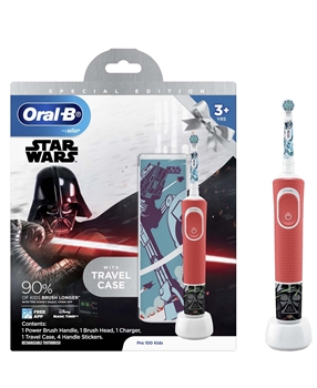 Oral-B Şarjlı Diş Fırçası Vitality 100 Starwars Oral B,Oral B Şarjlı Diş Fırçası Vitality 100 Çocuk Cars,çocuk fırçaları,çocuk fırçası,çocuk diş macunları,çocuklar için diş fırças