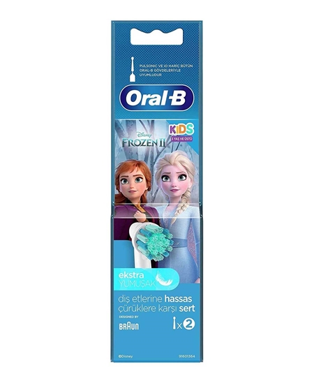 Picture of Oral-B Şarjlı Diş Fırçası Yedek Başlık 2'li Frozen
