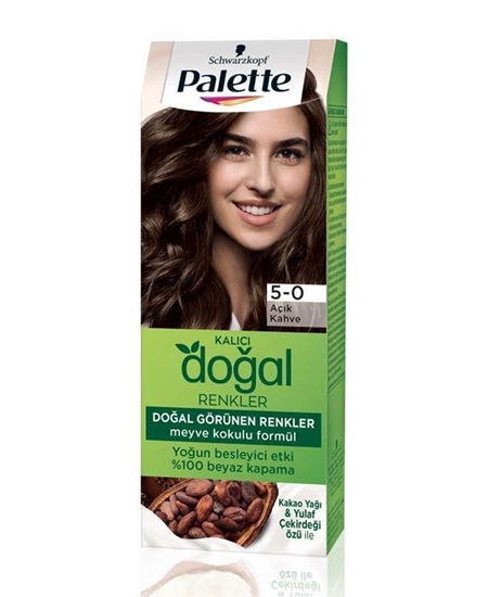 Picture of Palette Saç Boyası Doğal Renkler 5.0 Açık Kahve