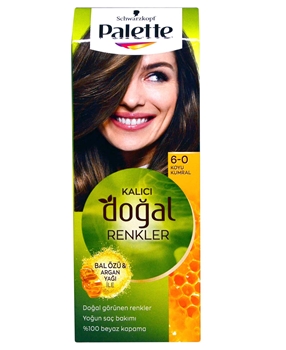 Palette Saç Boyası Doğal Renkler Koyu Kumral 6-0 koyu kumral renk saç boyası, koyu kumral saç boyası, palette doğal renkler saç boyası, palette koyu kumral 6-0 saç boyası, palette, palette saç boyası, saç boyası, toptan saç boyası satın al, saç boyası fiyatları, saç boyası çeşitleri, saç boyası renkleri, saç nasıl boyanır, evde saç boyama, kolay saç boyama