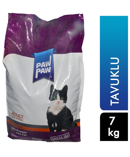 Picture of PawPaw Yetişkin Kedi Maması 7 kg Tavuklu