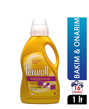 Perwoll Liquid Laundry Detergent Maintenance 16 Wash - 1 L Picture of Perwoll Liquid Laundry Detergent Maintenance 16 Wash - 1 L