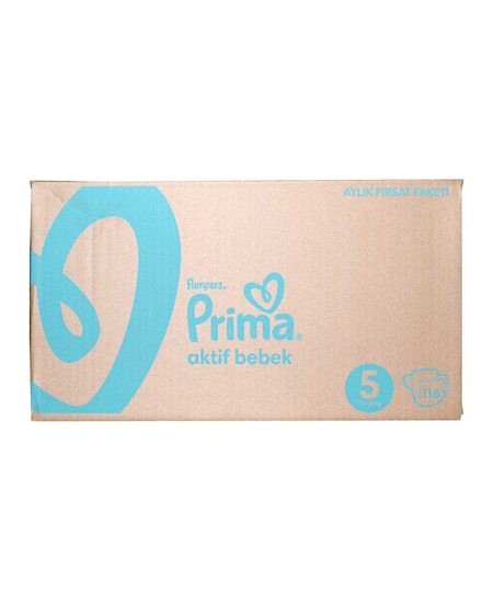 Picture of Prima Aktif Bezi Bebek Junior Aylık Fırsat Paketi No:5 116'lı