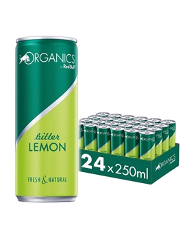 Red Bull Organic Bitter Lemon 250 ml x 24'lü Koli Picture of Red Bull Organic Bitter Lemon 250 ml x 24'lü Koli