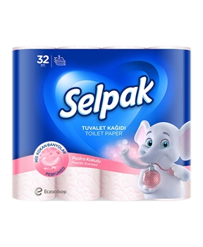 Selpak Tuvalet Kağıdı 32'li Pudralı Selpak,Selpak Tuvalet Kağıdı 32'li Pudralı,tuvalet kağıtları,tuvalet malzemeleri,tuvalet kağıtları fiyatları,selpak fiyatları,toptan satın al,toptantr,toptan mağazacılık