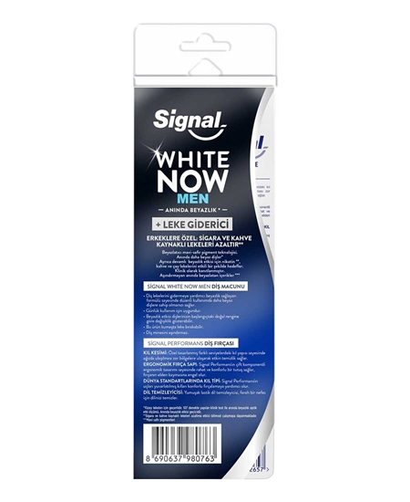 Picture of Signal White Now Men Diş Macunu 75 ml + Diş Fırçası