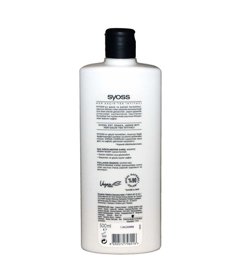 Picture of Syoss Şampuan 500 ml Saç Dökülmesine Karşı