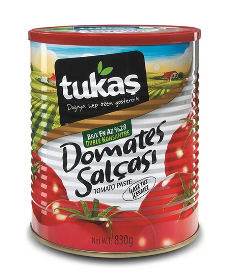 Picture of Tukaş Domates Salçası Konserve 830 g X 12'li Koli
