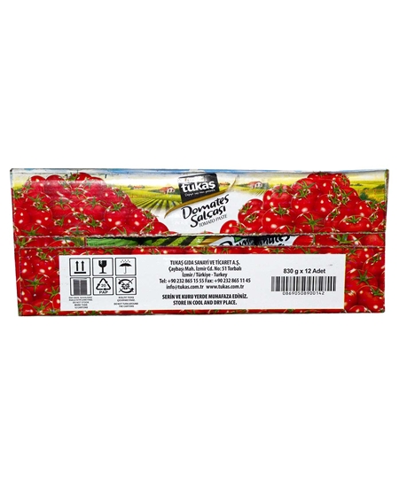 Picture of Tukaş Domates Salçası Konserve 830 g X 12'li Koli