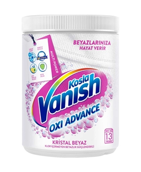 Vanish Kosla Stain Remover 400 gr OxiAdvance Powder White vanish, kosla, veniş, leke çıkarıcı, çamaşır deterjanı, kosla fiyatları, kosla satın al, toptan deterjan, renkli çamaşır leke çıkarıcı, 400 gr leke çıkarıcı, 400 gr kosla, beyazlar için kosla, kosla beyaz