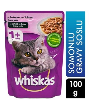 Whiskas Kedi Maması 100 g Somunlu whiskas, kedi maması, hayvan maması, kuru kedi maması, yaş kedi maması, poşet kedi maması, balıklı kedi maması, somonlu kedi maması, hayvansal gıda kedi maması, tahılsız kedi maması, kedi maması satın al, kedi maması fiyatları, toptan kedi maması