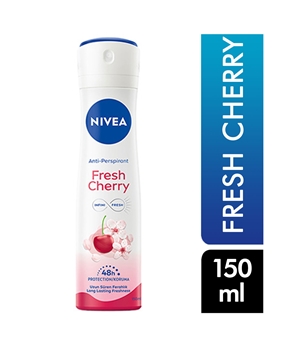 Nivea Deodorant 150 ml Fresh Cherry For Women Picture of Nivea Deodorant 150 ml Fresh Cherry For Women