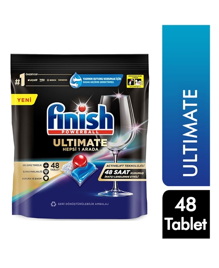 Picture of Finish Powerball Ultimate Dishwashing Tablet All In One 48 Wash