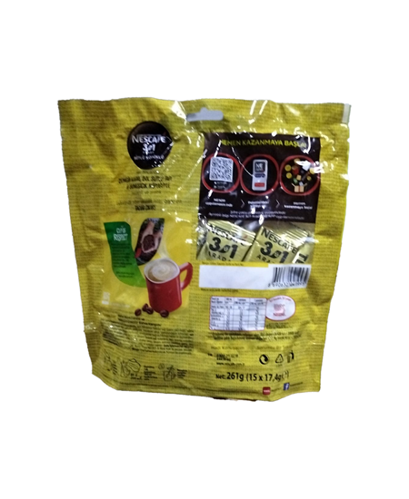 Picture of Nescafe 3 in 1 17.4 gr 15's Pack Milky Foamy