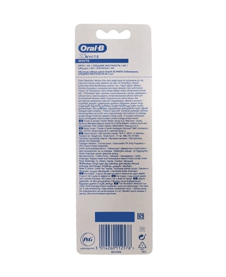 Picture of Oral-B Toothbrush 35 Soft 3D White