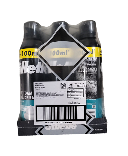 Picture of Gillette Shaving Foam 300 ml Sensitive
