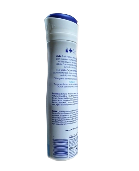 Picture of Nivea Women Deodorant Spray 150ml Fresh Natural