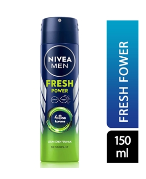 Nivea Men Deodorant Spray 150ml Fresh Power Picture of Nivea Men Deodorant Spray 150ml Fresh Power