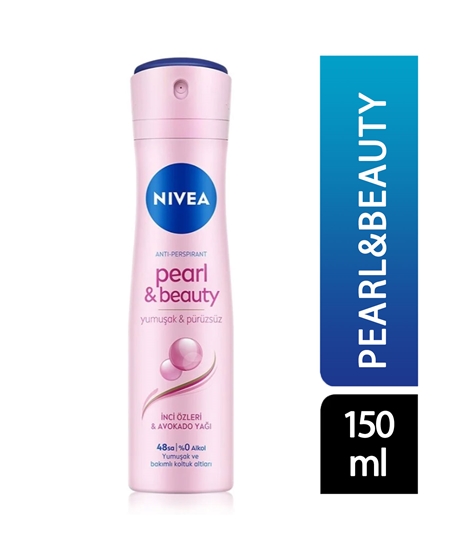 Picture of Nivea Women Deodorant Spray 150ml Pearl Beauty