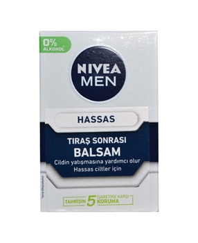 Nivea Men After Shave Balsam 100 ml Sensitive Picture of Nivea Men After Shave Balsam 100 ml Sensitive