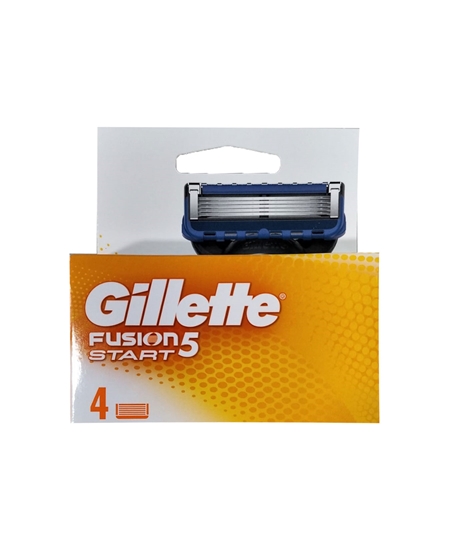 Picture of Gillette Fusion5 Start Refill Razor Blade 4's