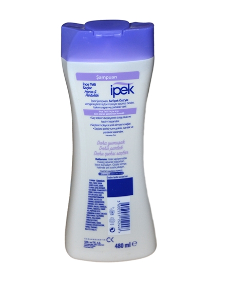 Picture of İpek Şampuan 480 ml İnce Telli Saçlar İçin Menekşe Özlü