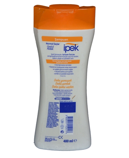Picture of İpek Şampuan 480 ml Normal Saçlar İçin Orkide Özlü