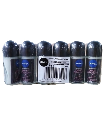 Picture of Nivea Roll On 50 ml Pearl & Beauty Black Pearl For Women