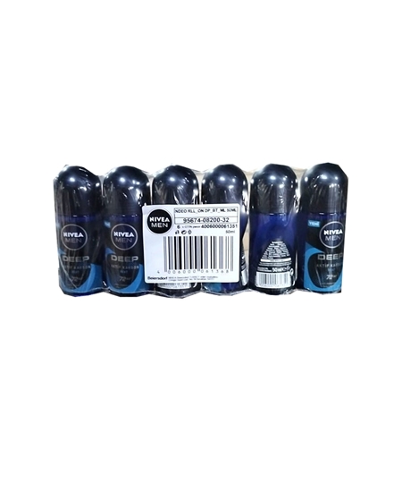 Picture of Nivea Roll On 50 ml Deep Beat Activated Carbon For Men