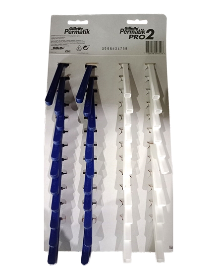 Picture of Gillette Permatik Razor Blade 48's + Permatik Pro2 48's Karma Card
