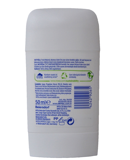 Picture of Nivea Stick 50 ml Kadın Fresh Natural