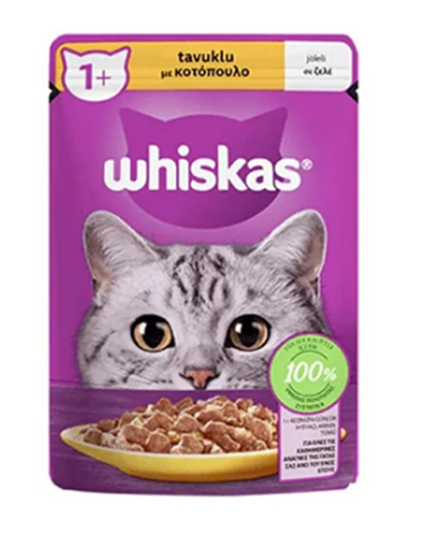 Picture of Whiskas Kedi Maması 85 gr Pouch Tavuklu