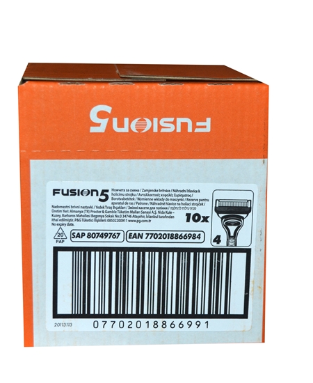 Picture of Gillette Fusion5 Refill Razor Blade 4's