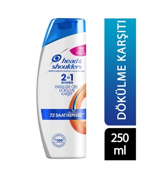 Head & Shoulders Shampoo 250 ml 2 in 1 Anti-Shedding For Men Picture of Head & Shoulders Shampoo 250 ml 2 in 1 Anti-Shedding For Men