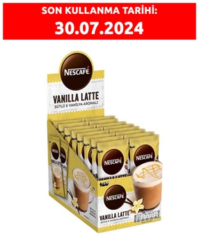 Nescafe Latte Vanilla Flavored 14.5 gr 24 Pack Picture of Nescafe Latte Vanilla Flavored 14.5 gr 24 Pack
