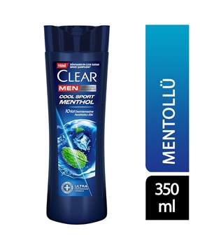 Clear Shampoo 350 ml Men Cool Sport Menthol Picture of Clear Shampoo 350 ml Men Cool Sport Menthol