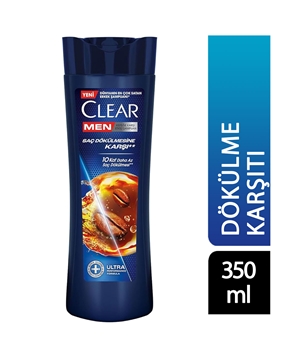Clear Shampoo 350 ml Men Anti-Hair Loss Clear Şampuan 350 ml Men Saç Dökülmesine Karşı