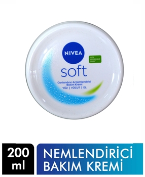 Nivea Soft  Cream Moisturizer 200 ML Picture of Nivea Soft  Cream Moisturizer 200 ML