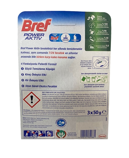Picture of Bref Poweraktiv WC Block 3's Pack- Pine
