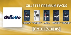 Gillette Premium Packs kampanya resmi