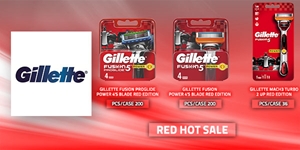 Gillette Red Edition kampanya resmi