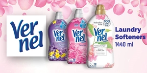 Vernel Laundry Softeners 1440 Ml kampanya resmi