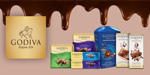 Godiva Chocolates Full Range kampanya resmi