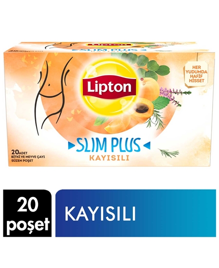 Lipton Slim Plus Tea Apricot 20s 40 gr 8690637983597 | FmcgStore.com