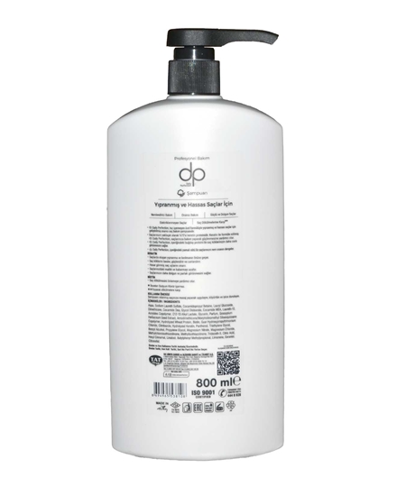 dp Şampuan 800 ml Pamuk Sütü ve Buğday Proteini 8694965538108 ...