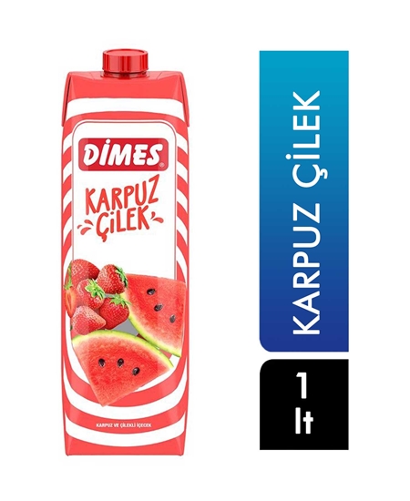 Picture of P-Dimes Meyve Suyu 1 lt Karpuz Çilek
