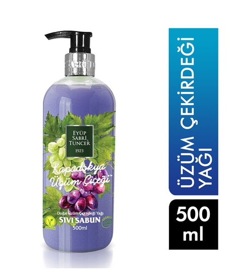 Picture of P-Eyüp Sabri Tuncer Kapadokya Üzüm Çiçeği Sıvı Sabun 500 ml Pet Şişe